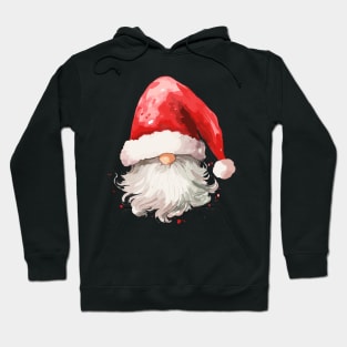 Classic Santa faces - Funny Christmas Holiday Hoodie